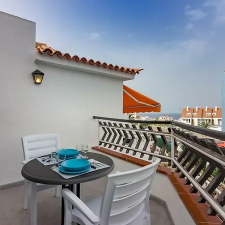 Cristianos Heated Pool Sea View Diamantes Wifi Appartamento *